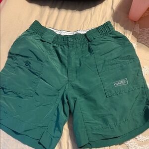 AFTCO Teal Utility Shorts